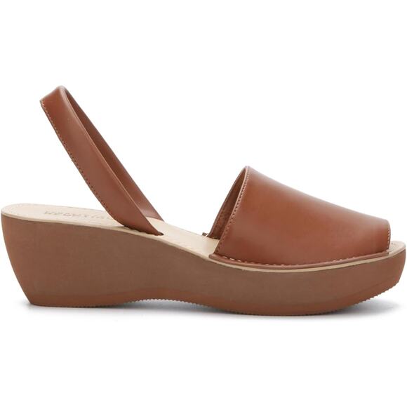 NWT Kenneth Cole REACTION Women's Fine Glass Wedge Sandal sz 7.5 - Picture 3 of 9